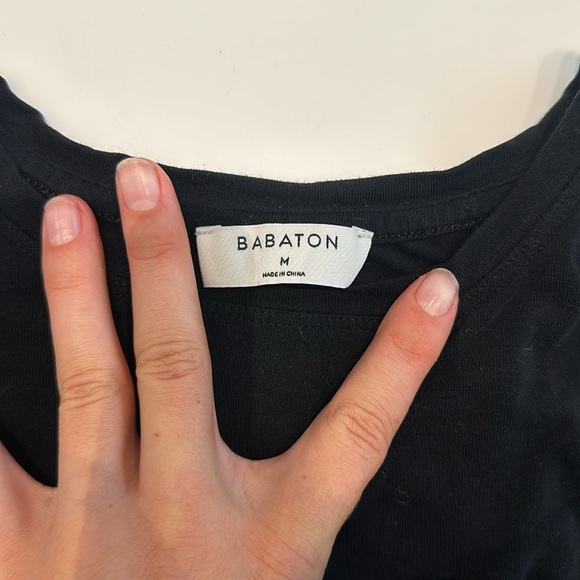 BABATON BLACK TEE-SHIRT - Picture 2 of 4